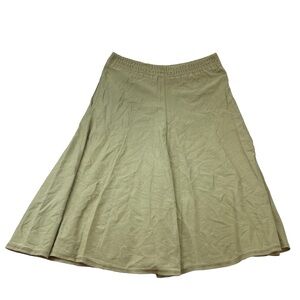 Michele Lamy Vintage Tan Oversized Boho Skirt N229-31